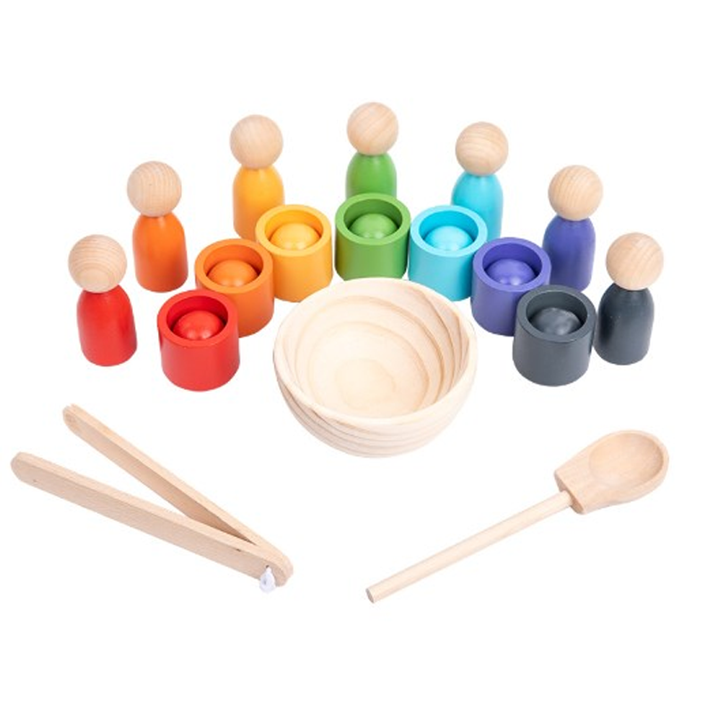 Sorteerspel van hout