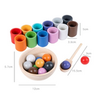 Sorteerspel van hout